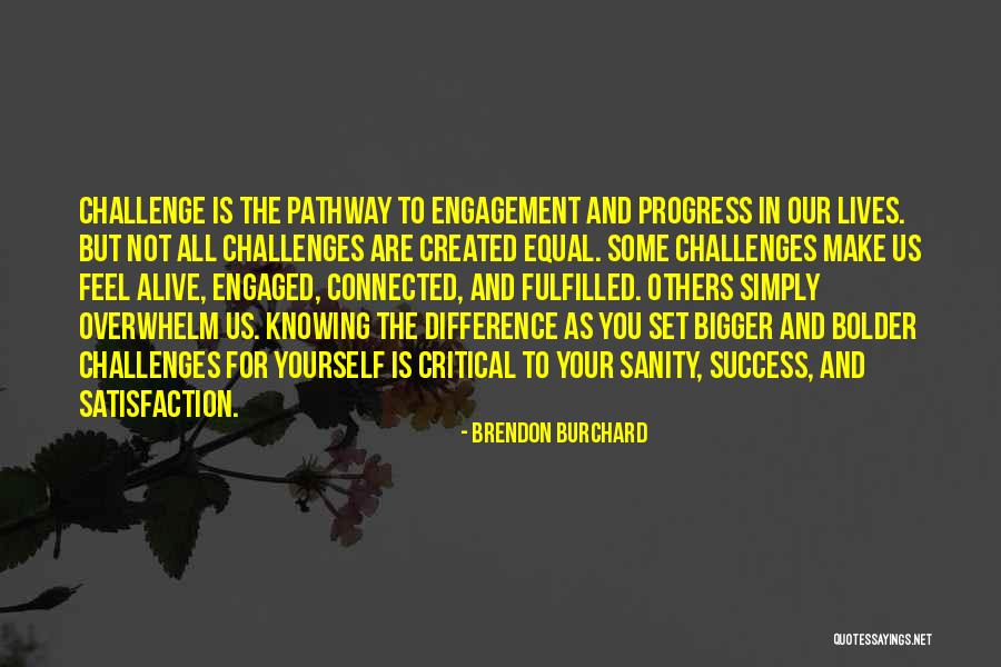 Satisfaction And Success Quotes By Brendon Burchard