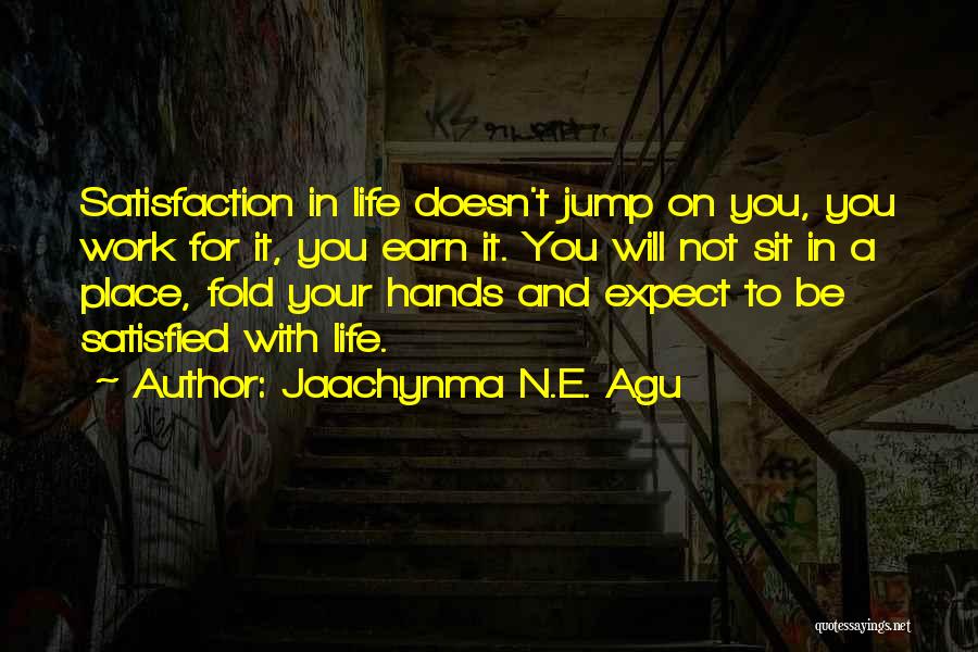 Satisfaction And Success Quotes By Jaachynma N.E. Agu