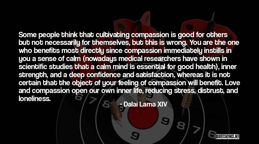 Satisfaction In Love Quotes By Dalai Lama XIV