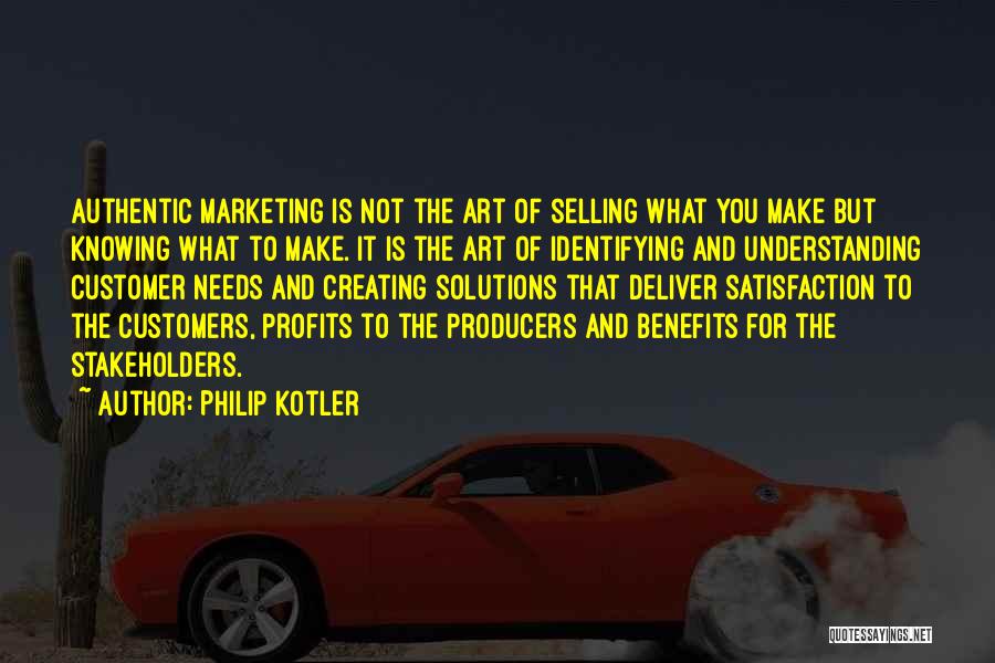 Satisfaction Of Customers Quotes By Philip Kotler