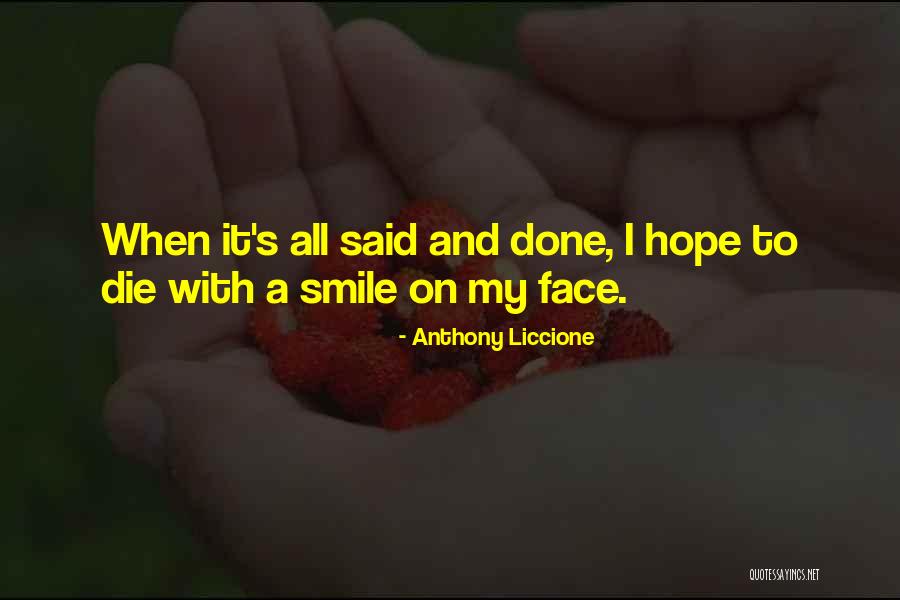 Satisfied And Happy Quotes By Anthony Liccione