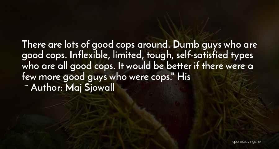 Satisfied Quotes By Maj Sjowall