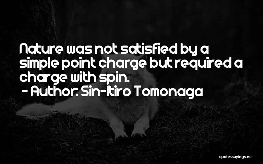 Satisfied Quotes By Sin-Itiro Tomonaga