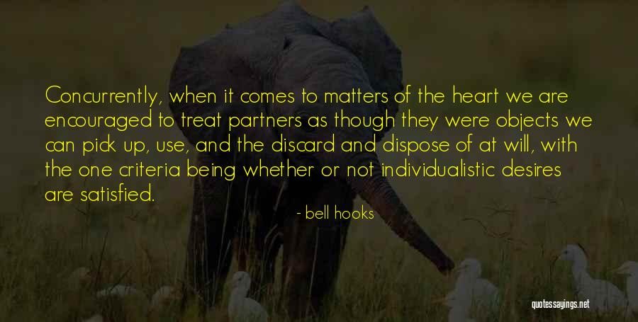 Satisfied Relationship Quotes By Bell Hooks