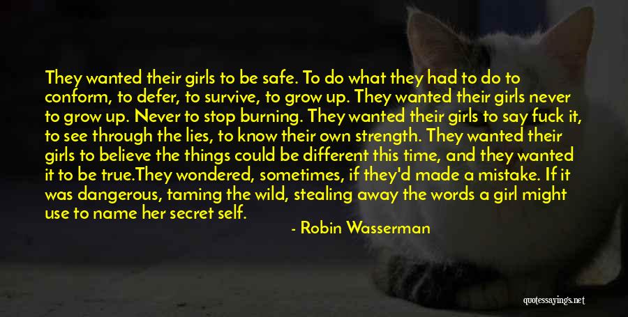 Satisfied Woman Quotes By Robin Wasserman Satisfied Woman Quotes By Robin Wasserman