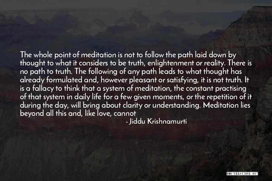 Satisfying Love Quotes By Jiddu Krishnamurti