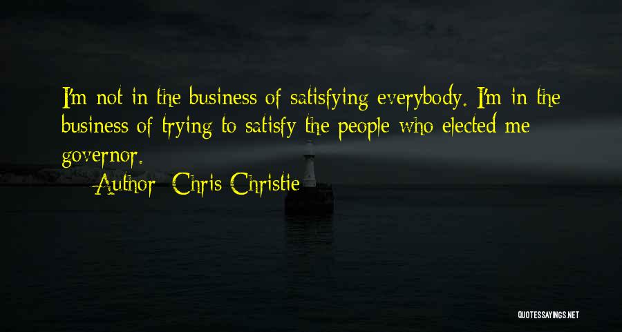 Satisfying Quotes By Chris Christie