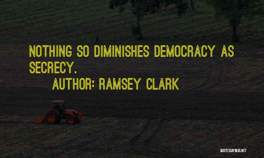 Satnarine Vrat Quotes By Ramsey Clark