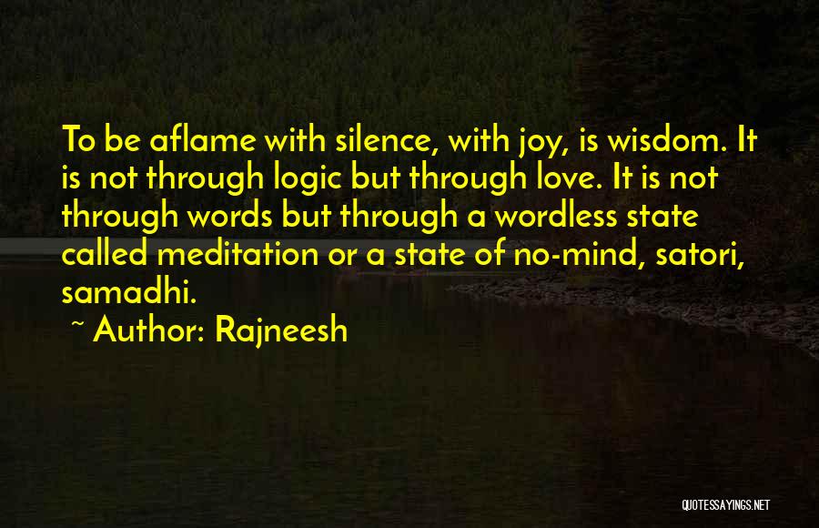 Satori Quotes By Rajneesh