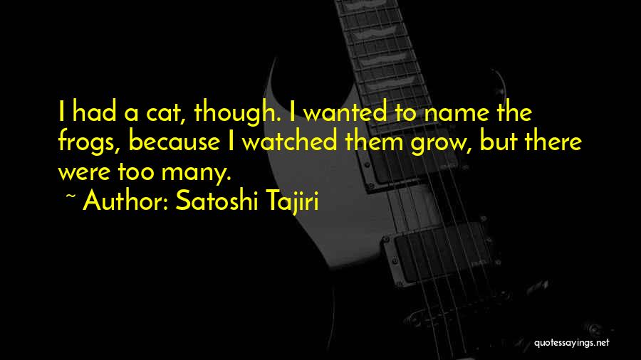 Satoshi Tajiri Quotes 341826