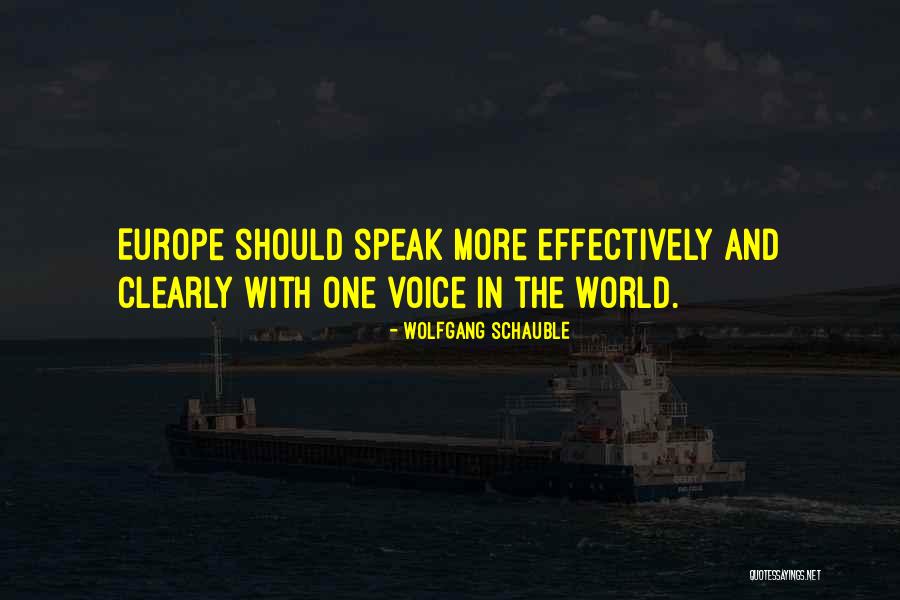 Satu Frekuensi Quotes By Wolfgang Schauble Satu Frekuensi Quotes By Wolfgang Schauble