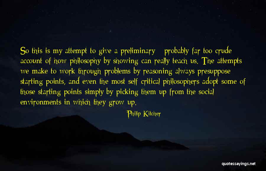 Satul Viscri Quotes By Philip Kitcher Satul Viscri Quotes By Philip Kitcher