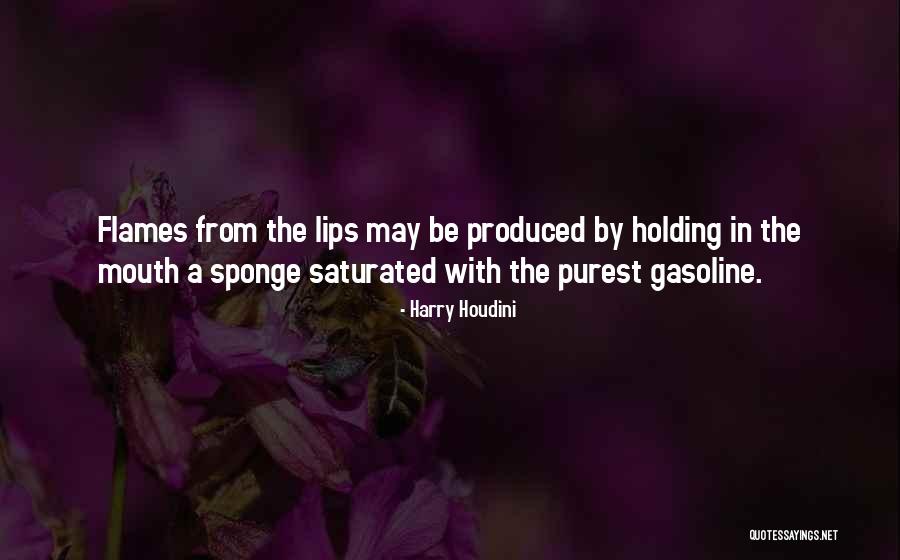 Saturated Quotes By Harry Houdini Saturated Quotes By Harry Houdini
