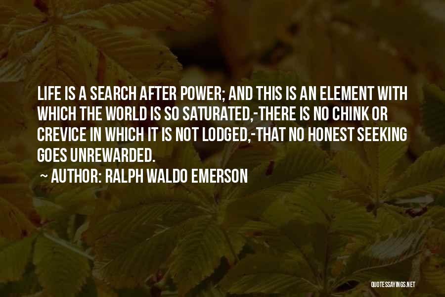 Saturated Quotes By Ralph Waldo Emerson