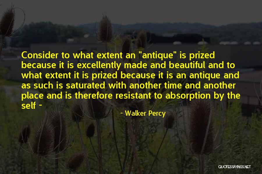 Saturated Quotes By Walker Percy