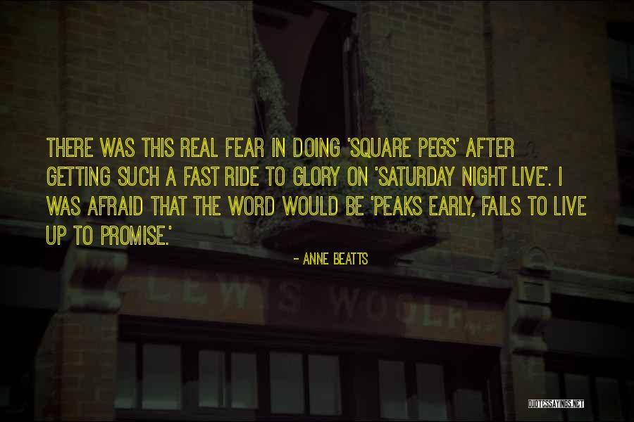 Saturday Night In Quotes By Anne Beatts