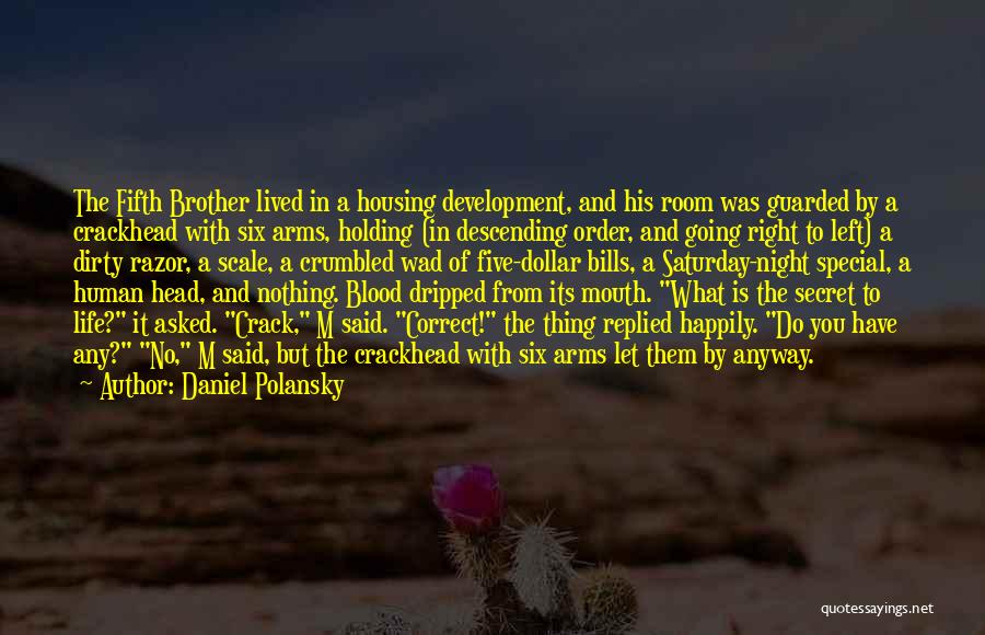 Saturday Night In Quotes By Daniel Polansky