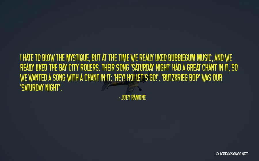 Saturday Night In Quotes By Joey Ramone Saturday Night In Quotes By Joey Ramone