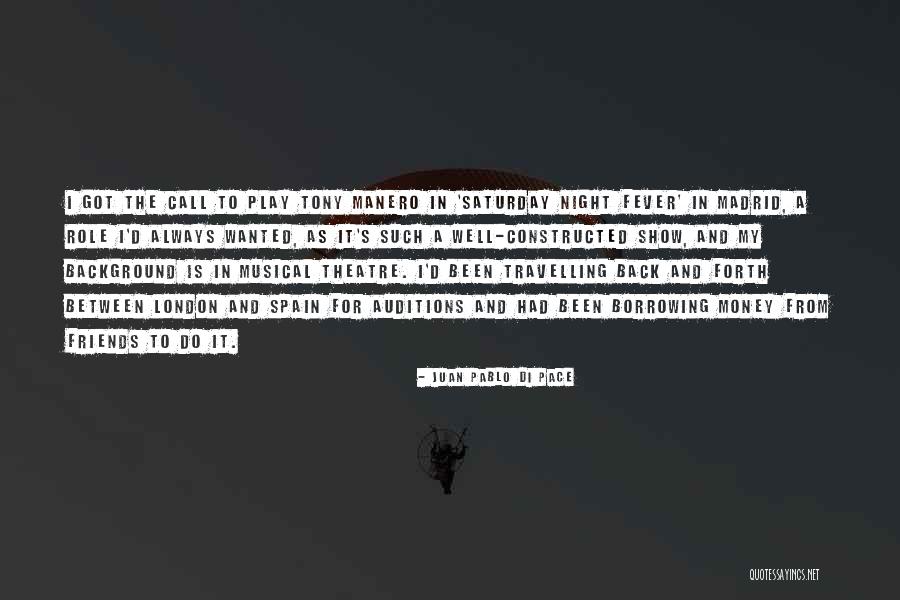 Saturday Night In Quotes By Juan Pablo Di Pace Saturday Night In Quotes By Juan Pablo Di Pace