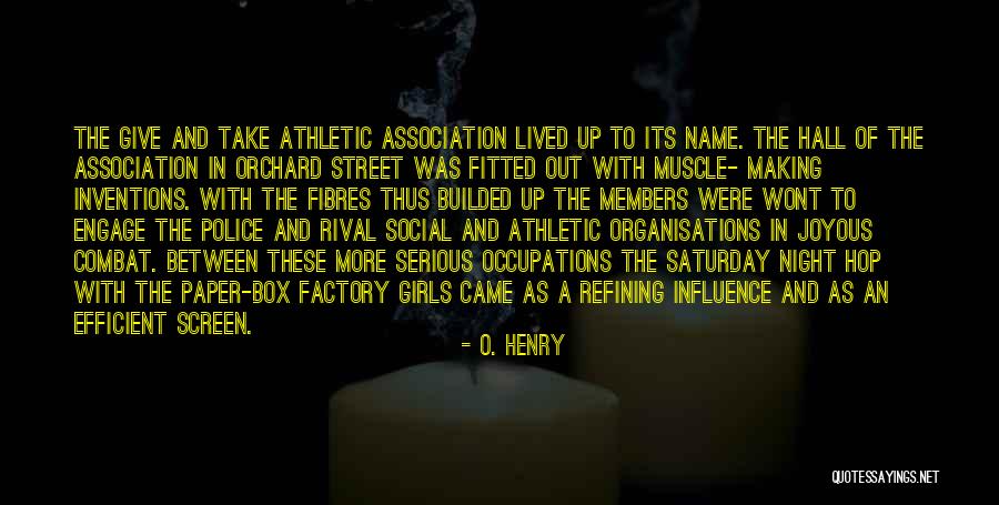 Saturday Night In Quotes By O. Henry Saturday Night In Quotes By O. Henry