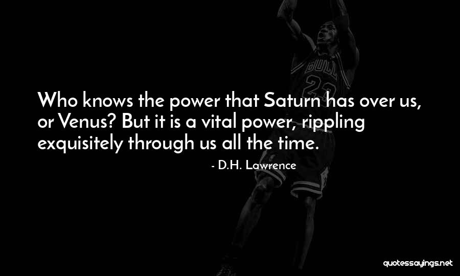Saturn Astrology Quotes By D.H. Lawrence Saturn Astrology Quotes By D.H. Lawrence