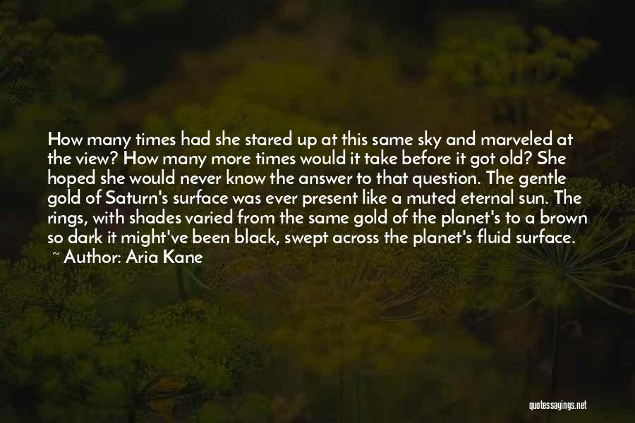 Saturn Quotes By Aria Kane