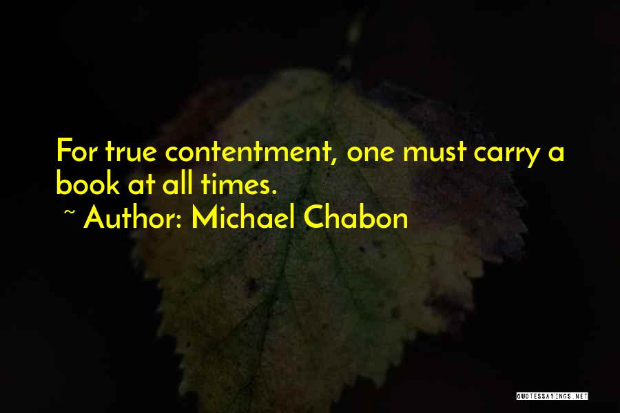 Satya Vachan Quotes By Michael Chabon