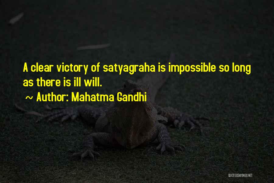 Satyagraha Quotes By Mahatma Gandhi