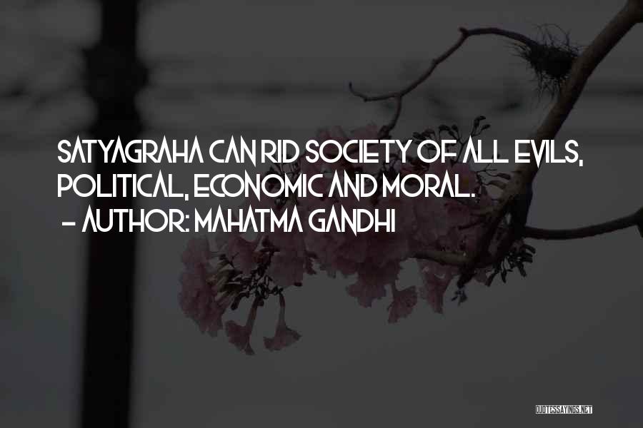 Satyagraha Quotes By Mahatma Gandhi