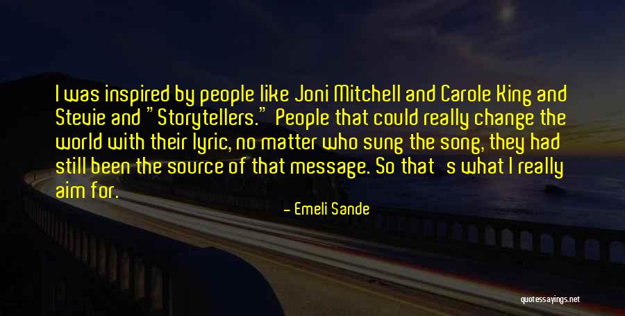 Satyalancana Quotes By Emeli Sande Satyalancana Quotes By Emeli Sande