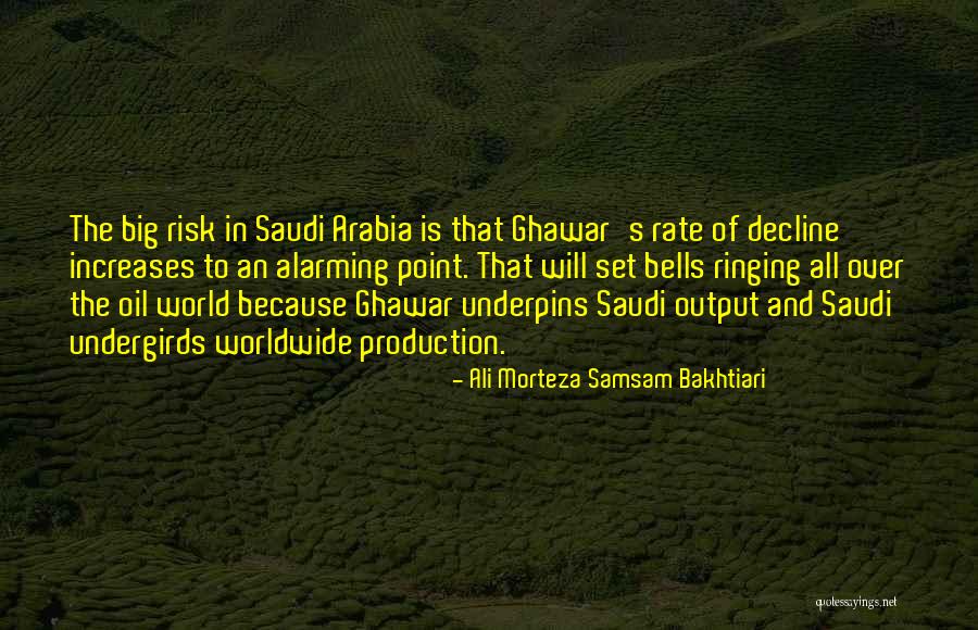 Saudi Arabia Oil Quotes By Ali Morteza Samsam Bakhtiari