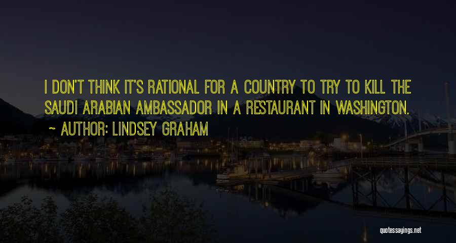 Saudi Arabian Quotes By Lindsey Graham