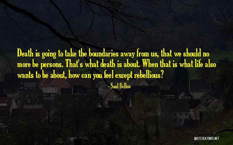 Saul Bellow's Quotes By Saul Bellow