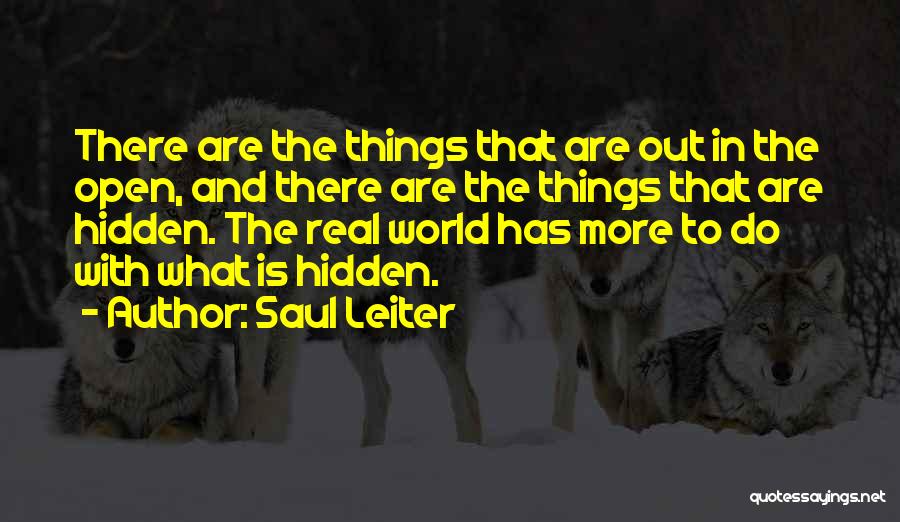 Saul Leiter Quotes 1151845