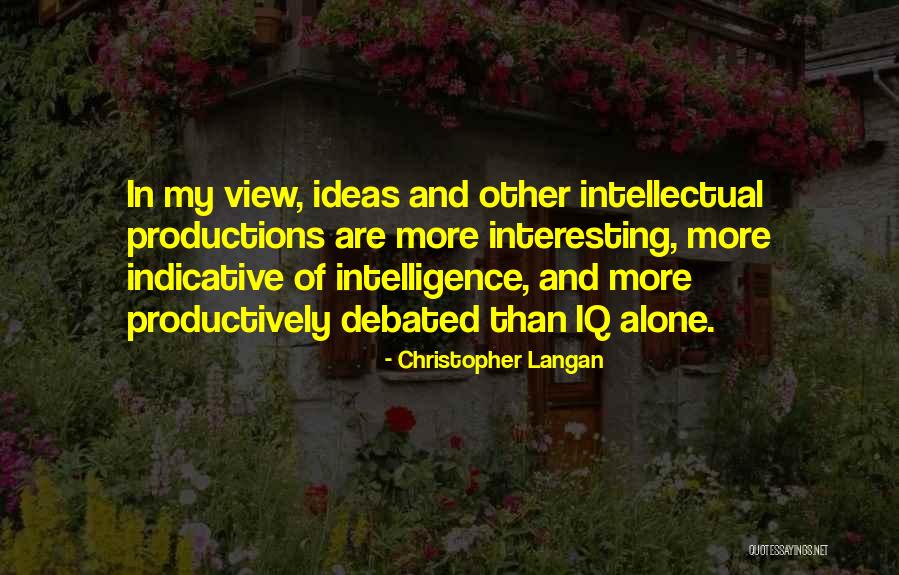 Saulo Sarmiento Quotes By Christopher Langan Saulo Sarmiento Quotes By Christopher Langan