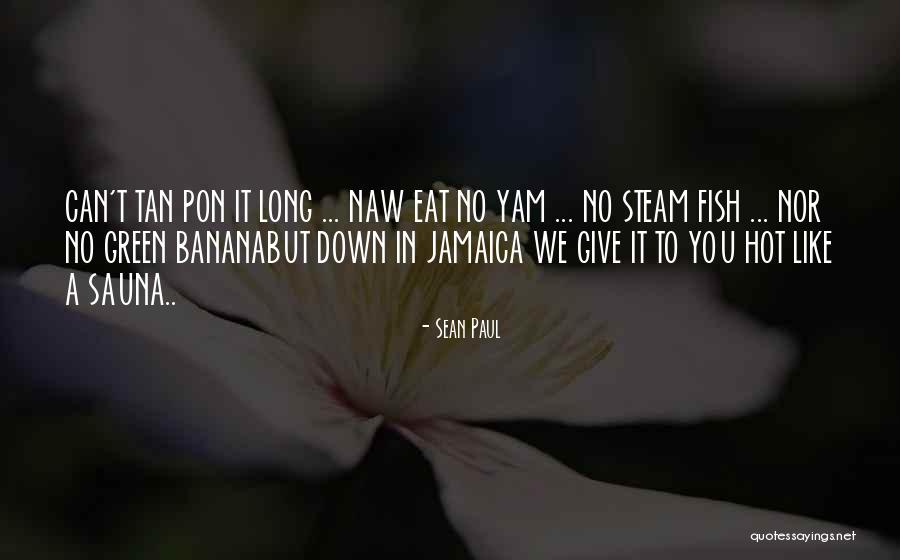 Sauna Quotes By Sean Paul Sauna Quotes By Sean Paul