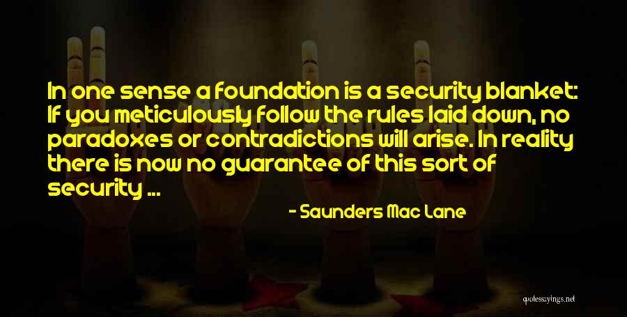 Saunders Mac Lane Quotes 949792