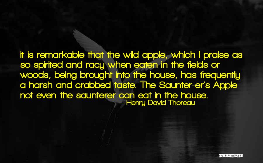 Saunterer Quotes By Henry David Thoreau Saunterer Quotes By Henry David Thoreau