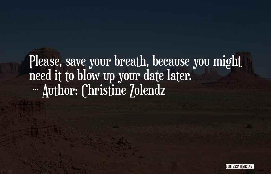 Save A Date Quotes By Christine Zolendz