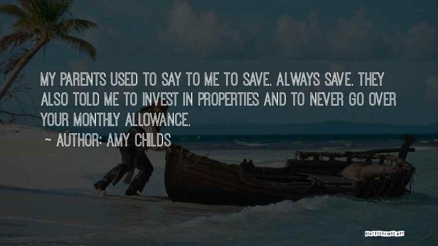 Save And Invest Quotes By Amy Childs