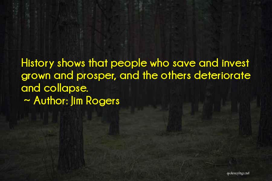 Save And Invest Quotes By Jim Rogers