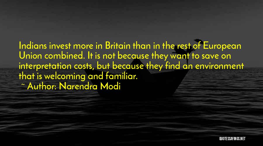 Save And Invest Quotes By Narendra Modi