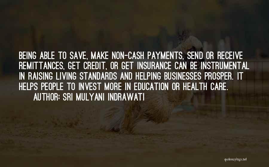 Save And Invest Quotes By Sri Mulyani Indrawati