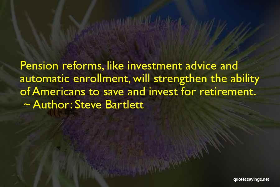Save And Invest Quotes By Steve Bartlett