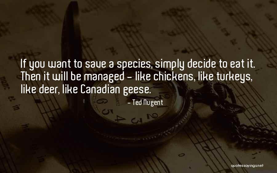 Save Deer Quotes By Ted Nugent Save Deer Quotes By Ted Nugent