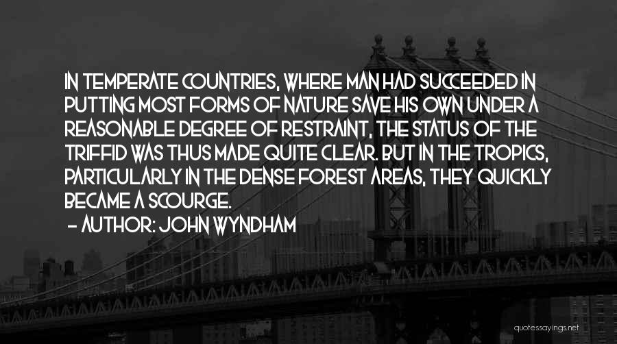 Save Forest Quotes By John Wyndham