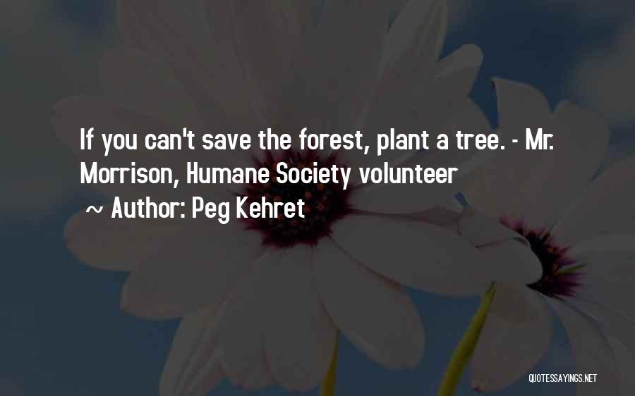 Save Forest Quotes By Peg Kehret