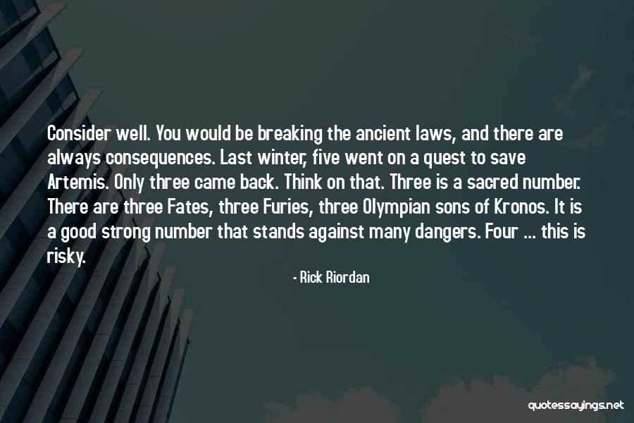 Save Our Sons Quotes By Rick Riordan