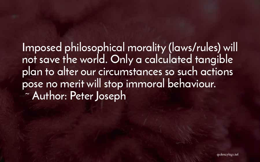 Save Our World Quotes By Peter Joseph