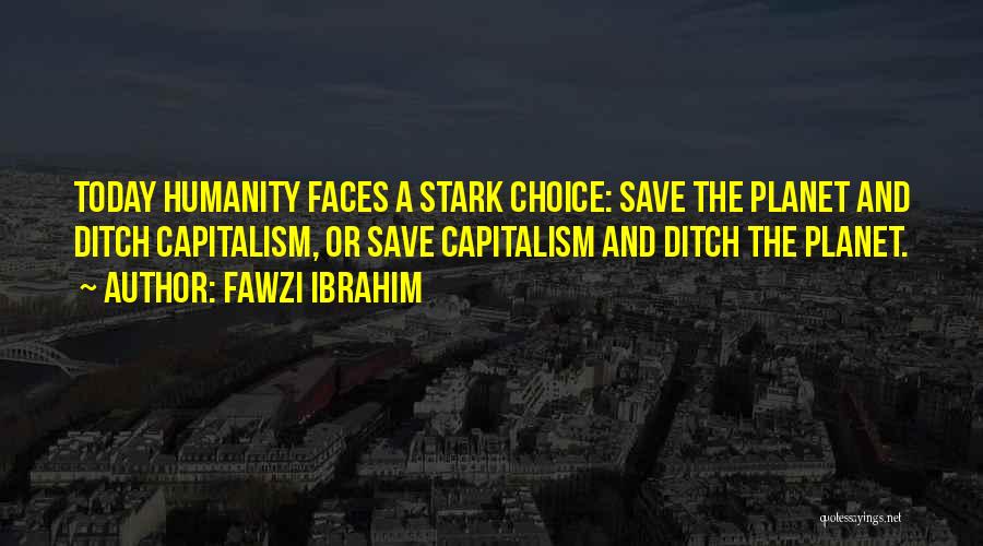 Save The Planet Earth Quotes By Fawzi Ibrahim